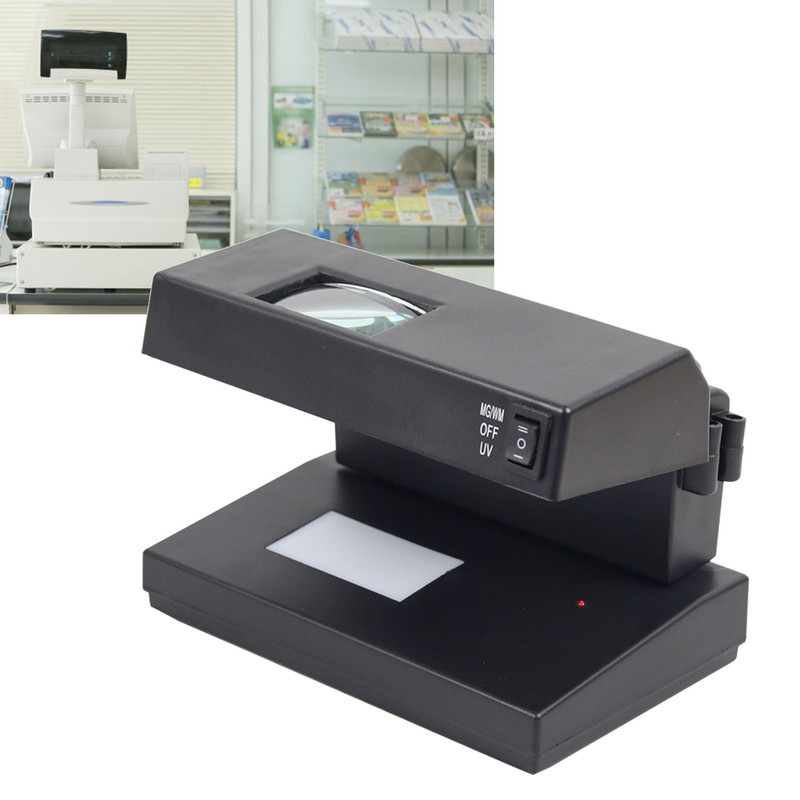 Counterfeit Bill Detector 15W UV LED Money Checker Currency Detector