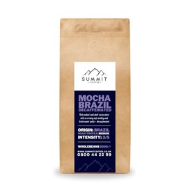 Summit Mocha Brazil Decaffeinated Coffee Beans (500G)