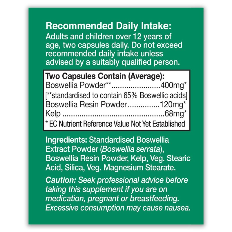 HealthAid Boswellia 400mg 60 Capsules