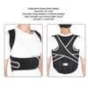 Posture Corrector Breathable Adult Back Waist Spine Support Belt Brace