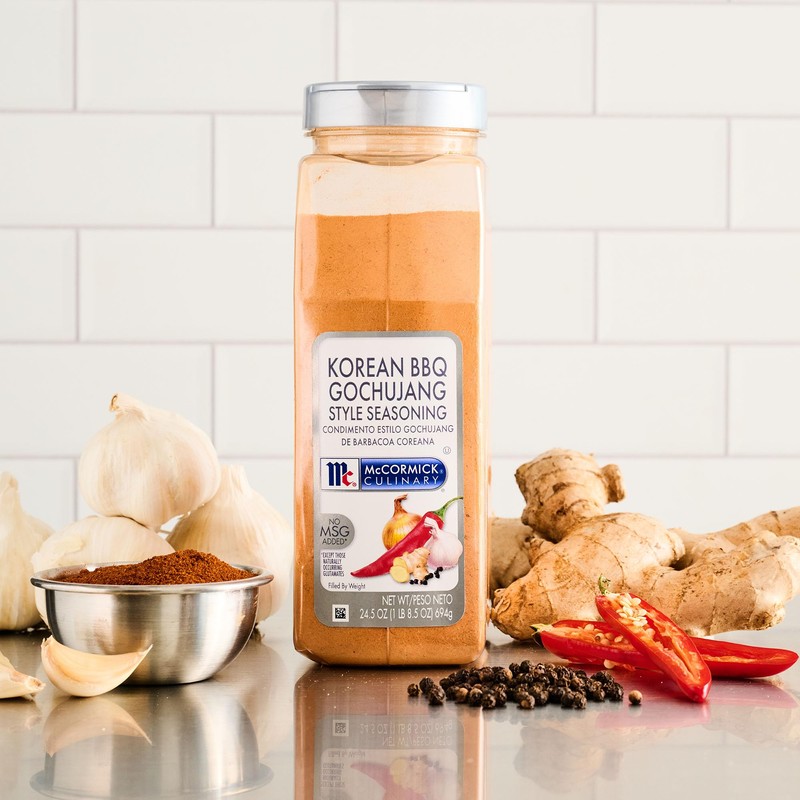 McCormick Culinary Seasoning, Korean BBQ Gochujang Style, No MSG Added,