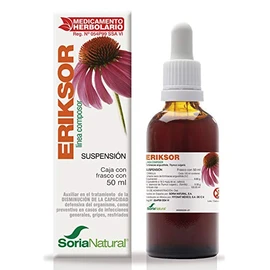 Eriksor. Suspensión. Extracto de Equinácea, frasco con 50 ml, con gotero