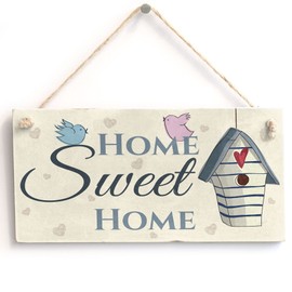 Home Sweet Home - Handmade Shabby Chic Wooden Sign/Plaque