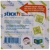 Hopax Stickn Repositionable 360 Notes 76x76mm Assorted PK12,21792