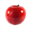 Vasefill Artificial Apple Extra-large 3.75-in Round Apples Fake Fruit Red