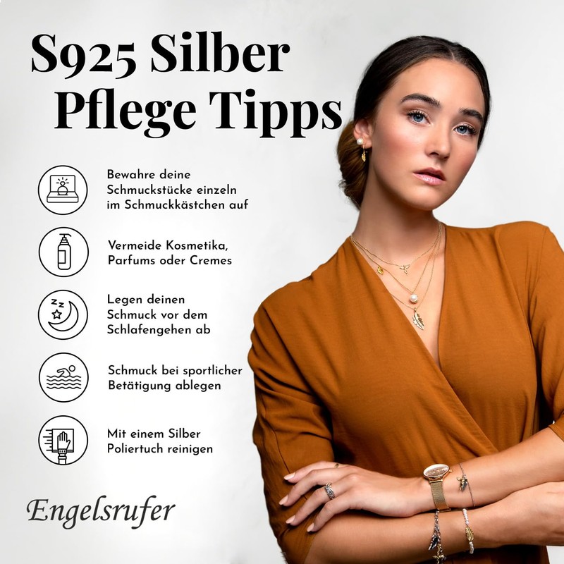 Engelsrufer Women Silver Stud Earrings - ERE-RQ-ST