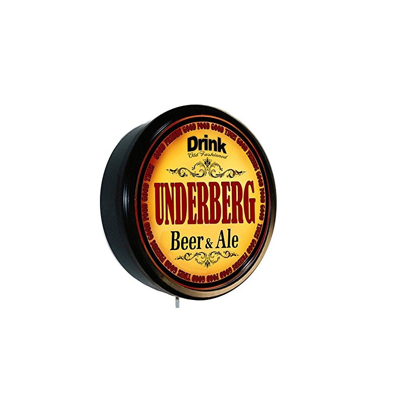 Goldenoldiesclocks UNDERBERG Beer and Ale Cerveza Lighted Wall Sign