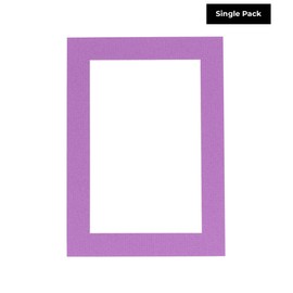 8x12 Mat for 12x16 Frame - Precut Mat Board Acid-Free Dark Purple 8x12 Photo Matte Made to Fit a 12x16 Picture Frame, Premium Matboard for Family Photos, Show Kits, Art, Picture Framing, Pack of 1 Mat