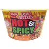 Nissin Hot & Spicy Shrimp Bowl, 3.27 Ounce, 6 Pack