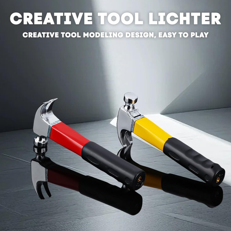 TSQERPFZ Creative Tools Novelty Butane Lighters Refillable Cool Soft Flame