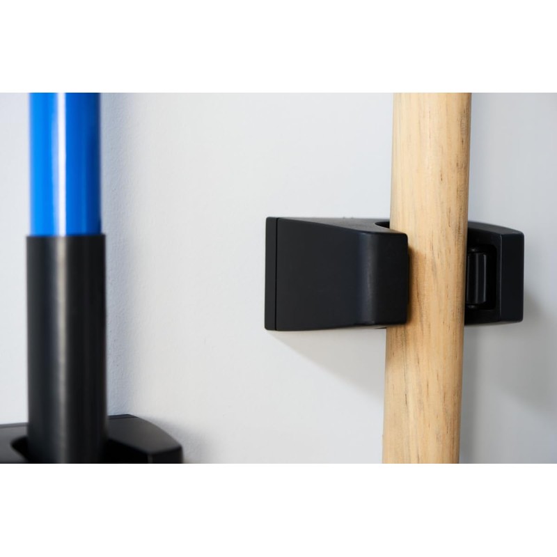 Duck EasyMounts Mop and Broom Holder - Heavy Duty Wall