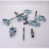 SKIR'CO Pack of 4 pipe brackets for diameter 20-25 mm