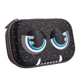 ZIPIT Beast Pencil Case for Boys, Large Pencil Case for School, Pencil Case for Kids with Organiser, Pencil Case Black