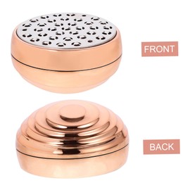 FRCOLOR Pedicure Tool File for Feet Stainless Steel Callus Remover Portable Foot Scraper for Dry Skin Removal