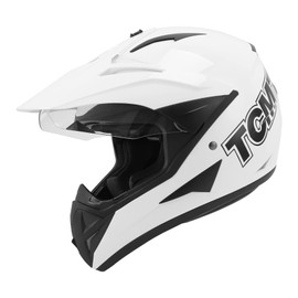 TCMT Motorcycle Dirt Bike Off-Road Motocross ATV Mountain Bike Full Face MX Helmet for Men Women DOT Approved