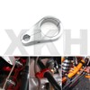 SMT- 25mm 1" Chrome Brake Line Clutch Cable Handlebar Frame