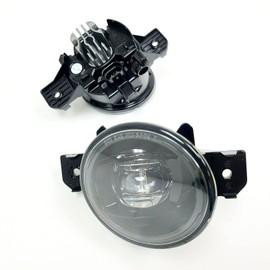 LEDIN Built-in LED Fog Lights Kit Compatible for 2009-2014 Nissan Maxima Sedan (OE Style, Clear Lens) with Switch, Wires, Relay