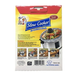 Home Select 10815-24 Slow Cooker Liners,3 quart