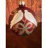 Gisela Graham Christmas Tree Bauble Decor Gisela Graham Dove birds