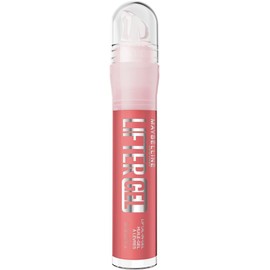 Maybelline New York Lifter Gel, Brillo de Labios Efecto Gel Ultra Hidratante con Ácido Hialurónico y Aceite de Maracuyá, Acabado Brillante con Volumen 3D, Tono Strawberry Shake, 6.6 ml