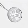 JZK 4 x Stainless Steel Colander Sieve with Handle, hot