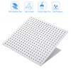 Rain Shower Head With Extension Arm, NearMoon Square Shower Heads,