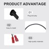 4 Pcs 72-5600 Speaker Harness, Car Front Rear Door Speakers