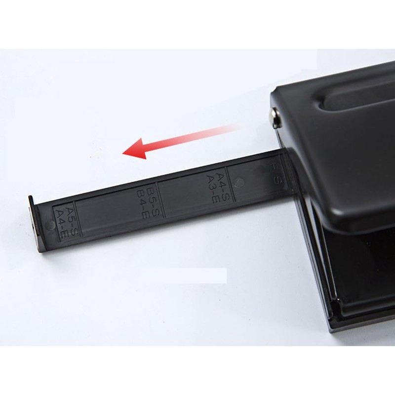MFBJXC Adjustable 6 Hole Punch 6 Sheet Capacity, 6 Hole