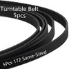 5Pcs 172 Same-Sized Turntable Belt