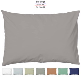 Baptiste Blanc Plain Cushion Cover 65x65cm 100% Cotton (50x75cm, Praline, 1)