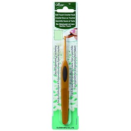 Clover 1007 Crochet needles Soft Touch 4,00 mm