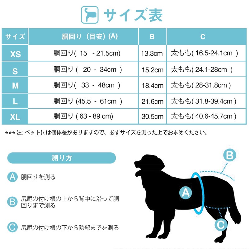 Avont 3 Pcs Female Dog Manor Belt Washable Reusable High