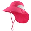 Connectile Kids' Summer Mesh Flap Cap, Quick Drying, Wide Brim