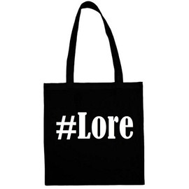 Social Network... # Love Hashtag Tote Bag School Bag Gym Bag 38 x 42 cm in Pink Blue Green Grey Yellow Red Black White Beige