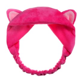 Etude House My Beauty Lovely Etti Hair Band / Cute Cat Ear Hair Band Running Man - Rose Red