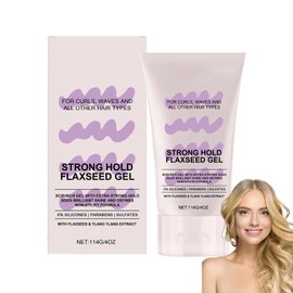 Extra Strong Scrunch Gel for Defined Curls, Hair Non-Greasy Wax Hair Stying Wax Conditioning Gel Anti-Frizz Styling Gel for Curly Hair Hair Gel