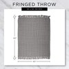 DII Chevron Hand Woven Cotton Throw Collection 50 x 60