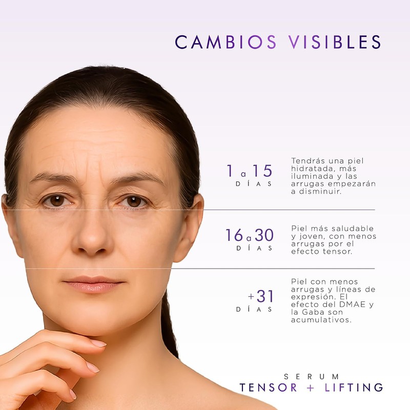 PUREZA NATUR Suero facial Efecto Tensor Lifting con Gaba Y