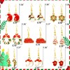 20 Pairs Christmas Earrings for Women Christmas Drop Dangle Earrings