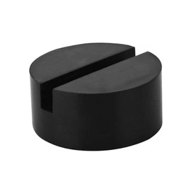 Alpha Depot Jack Pad, Jack Rubber Point, Lifting Pad, Jack Point Protection, Lift Jack Pad, Jack Up Adapter, Rubber Jack Pad, Rubber Pad for Jack [Black]