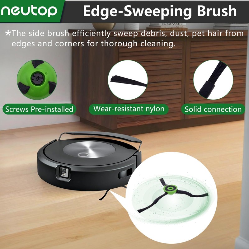 neutop Replacement Accessories Compatible with iRobot Roomba e, i &