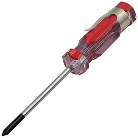 Mini Pocket-Clip #0 Phillips Screwdriver with Magnetized Tip, 4-inch Overall Length