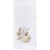Park Designs Autumn Harvest Napkin Set Of 4, White Botanical