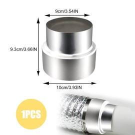 Reducing Stove Pipe 100 mm to 90 mm Chimney Pipe Reduction Spiral Duct Pipe Chimney Stainless Steel Reduction Chimney Pipe