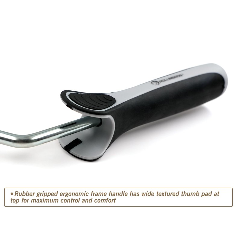 ROLLINGDOG 9 Inch Spike Roller-Epoxy Floor Spiked Roller for Self