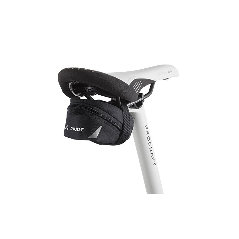 Vaude Tube Bag Saddlebag, Black, Medium