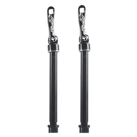 Bike Fork Thru Axle Aluminum Alloy Front Fork Quick-release Thru-axle Rod 15Mm X 100110Mm Precise Threads Compatibility(15 * 100)
