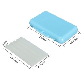 Chargenyang 6 Boxes Dental Oral Care Orthodontics Wax with Fruit Smell for Brace Wearers Flavored Gum Protection