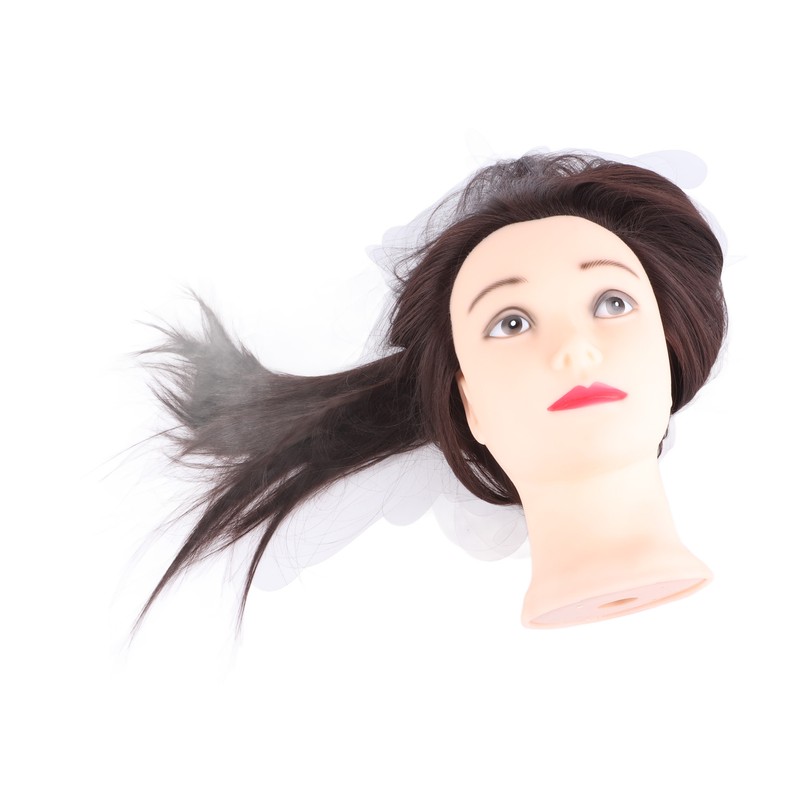 24in Salon Hairdressing Training Head Model Mannequin Cosmetology Practice With