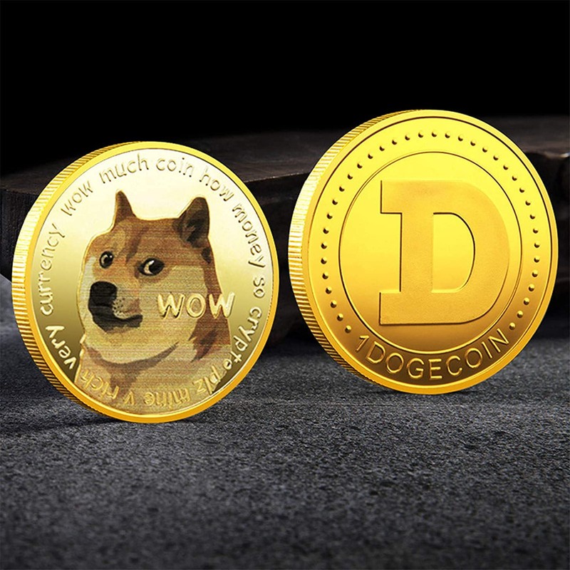 Dogecoin Coin Doge Coin Commemorative Coin Limited Edition Collector's Coin